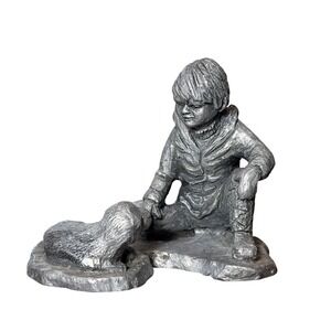 Hudson Pewter Figurine Unisex OS Silver Excellent Limited Edition 1180/2500